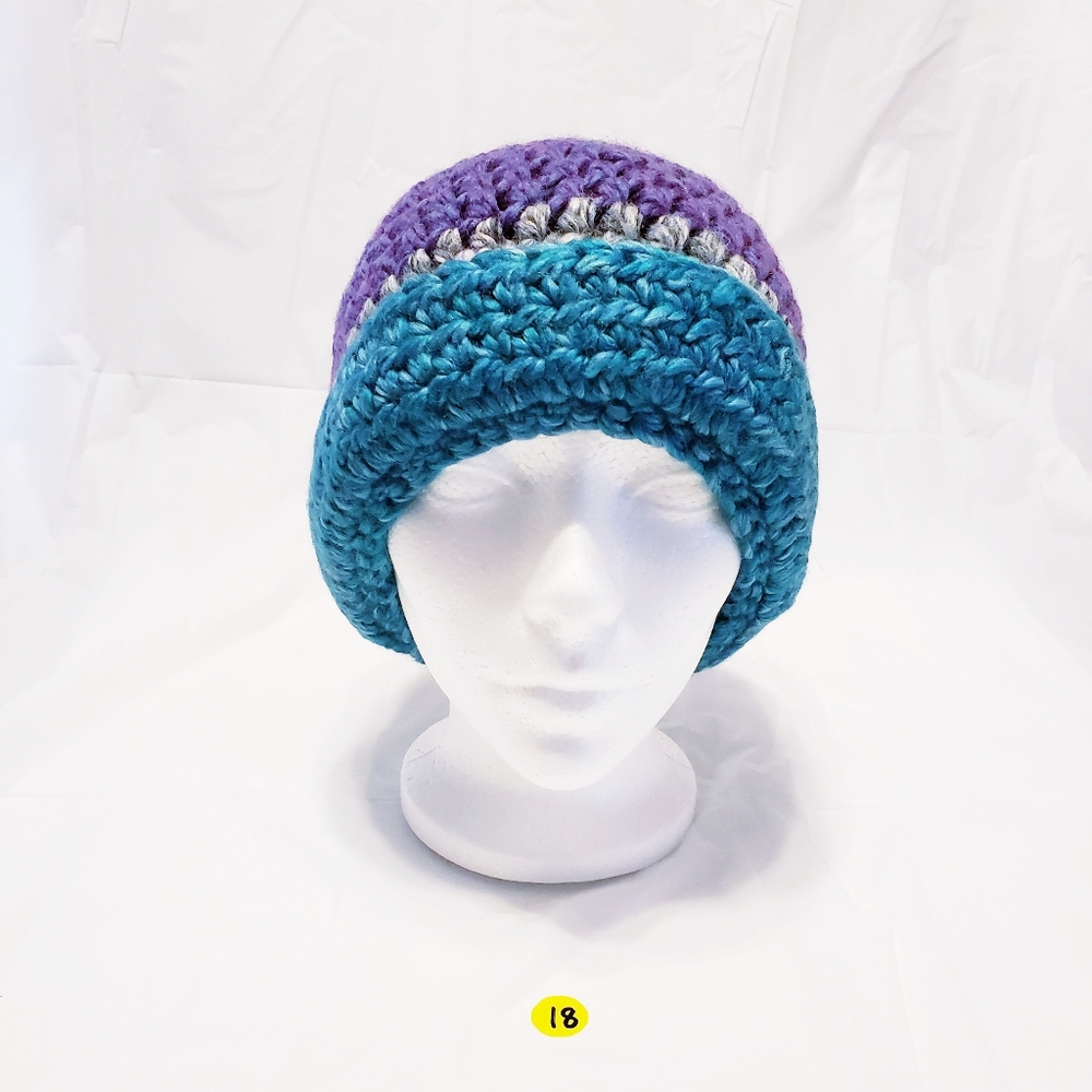 Crocheted hat: #18